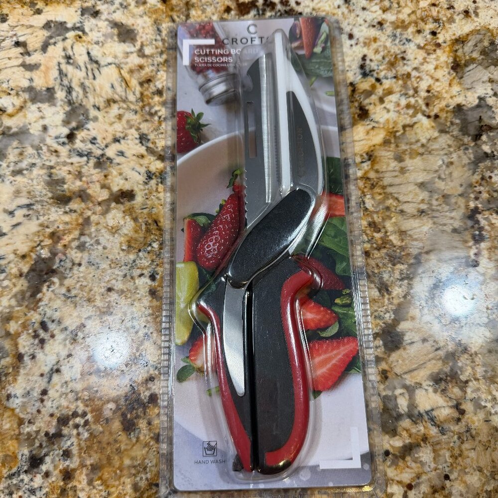 Crofton Cutting Board Kitchen Scissors – Multi-Function | NEW in Package
